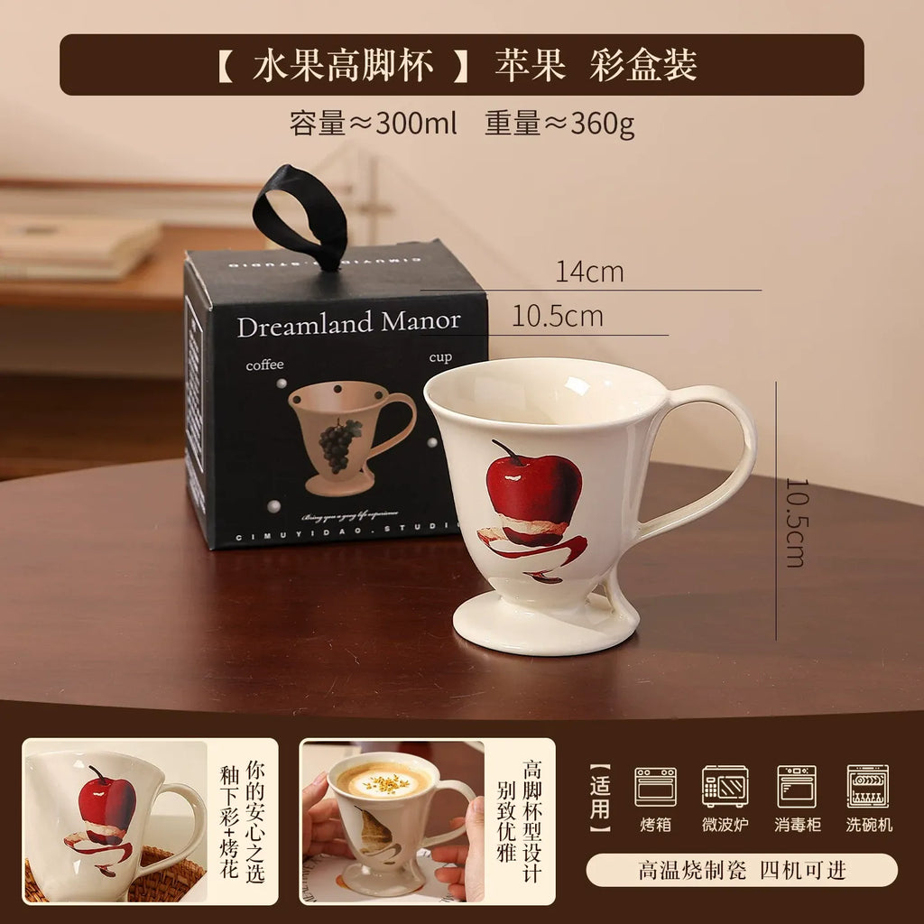 Ins Style Ceramic Coffee Mug for Home & Office