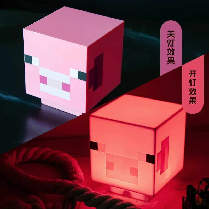 Minecraft Torch Touch Lamp, Game Themed Decorative Night Light