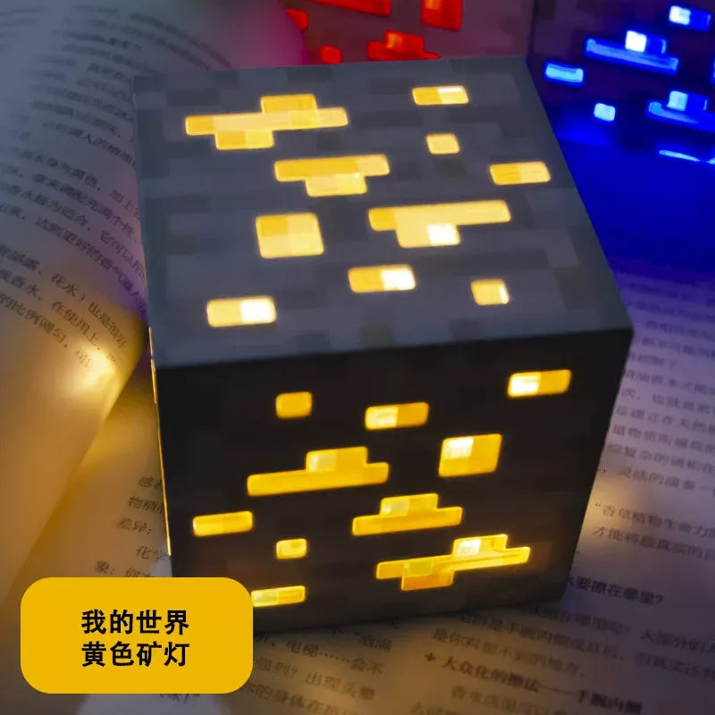 Minecraft Torch Touch Lamp, Game Themed Decorative Night Light