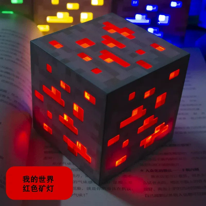 Minecraft Torch Touch Lamp, Game Themed Decorative Night Light