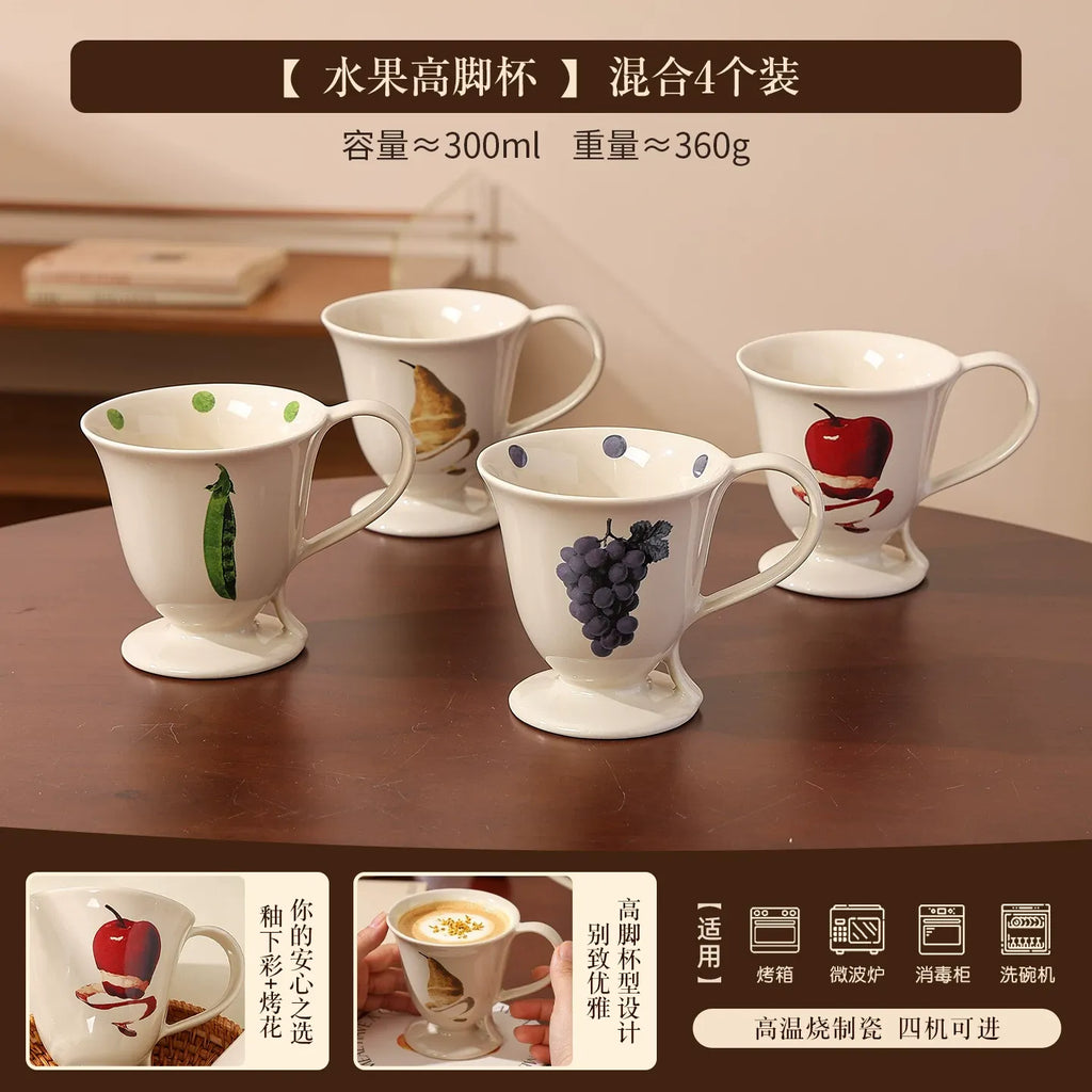 Ins Style Ceramic Coffee Mug for Home & Office