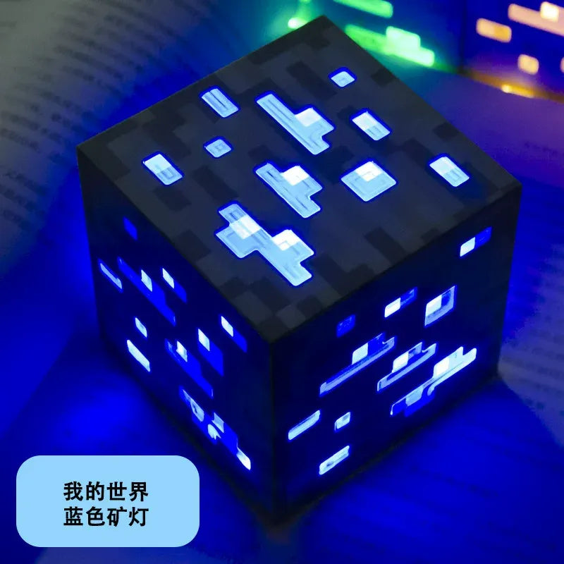 Minecraft Torch Touch Lamp, Game Themed Decorative Night Light