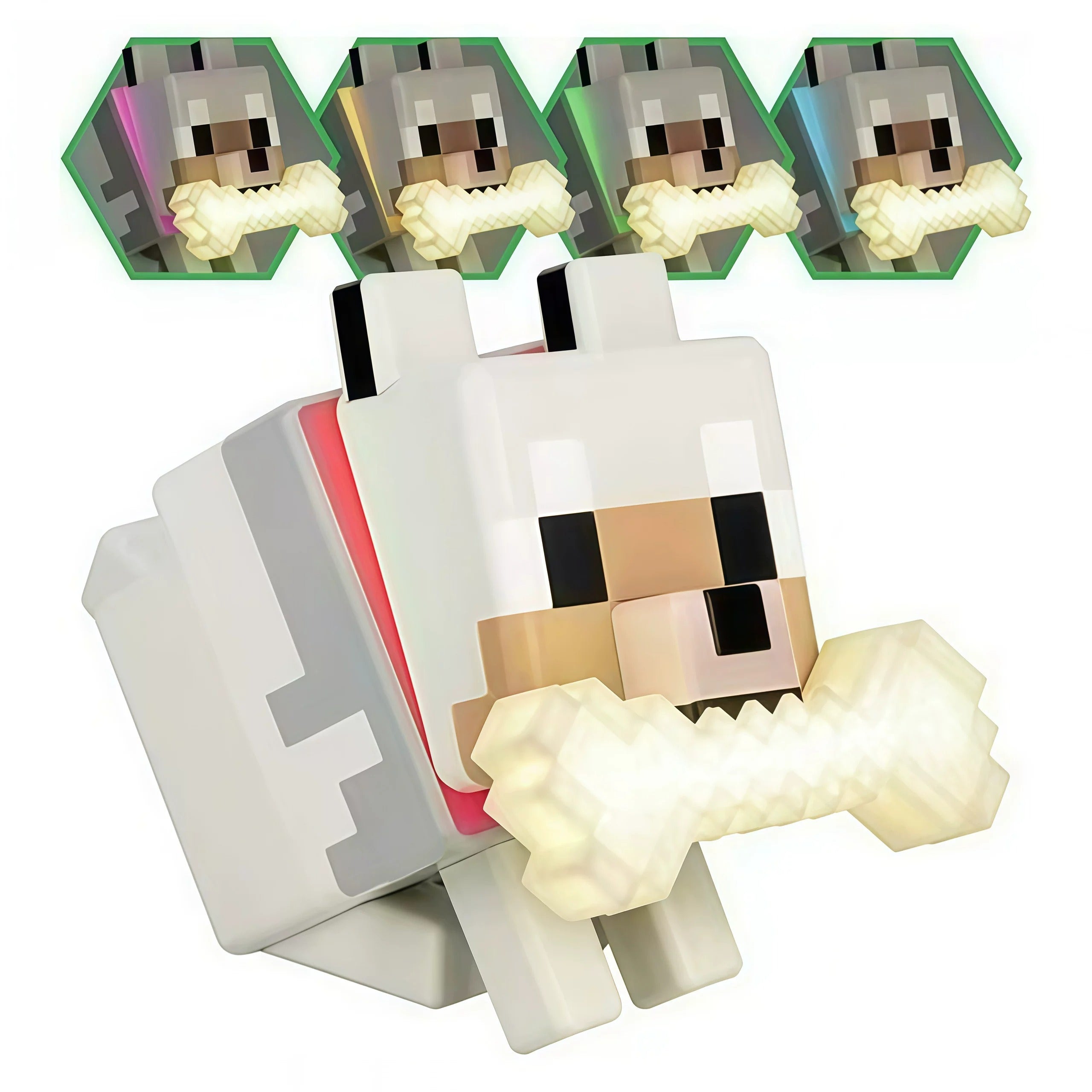 Minecraft Torch Touch Lamp, Game Themed Decorative Night Light